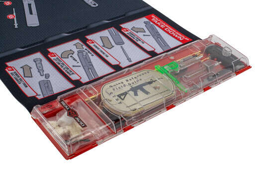 Real Avid master cleaning station's universal cleaning kit is perfect for handguns and rifles .22 caliber to .45 caliber